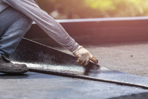 Professional Waterproofing technician working in Plymouth, IN